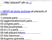 Tablet Screenshot of placard95.dokidoki.fr